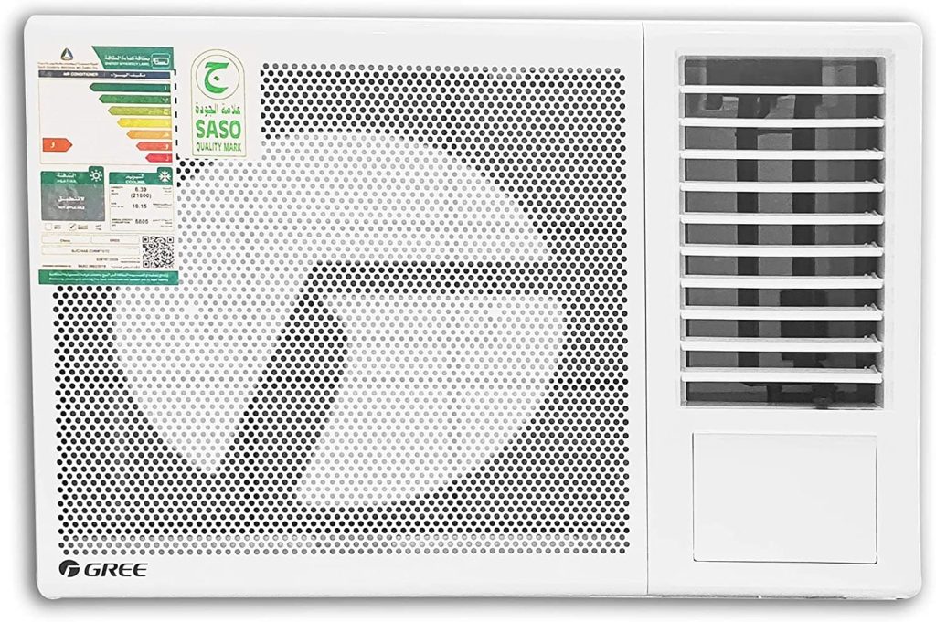 مكيف شباك جري سعة 1.82 قدم مكعب
