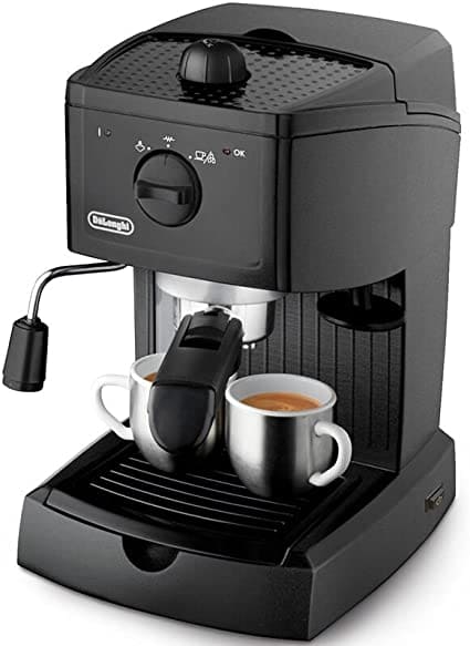 ماكينة قهوة سوداء ديلونجي 1100 واط