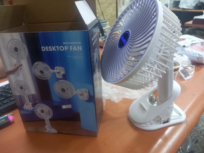 ⁦مروحة مشبك 2 في 1⁩ - الصورة ⁦2⁩