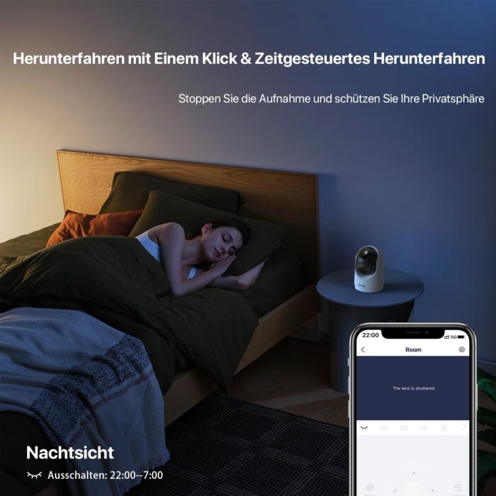 ⁦احصل على كاميرا تيندا واي فاي بخصم 50%! رصد 360° مع ضمان سنة⁩ - الصورة ⁦2⁩