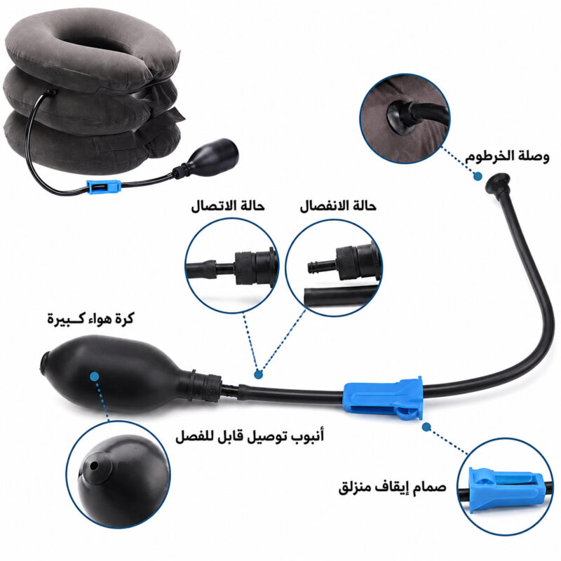 عرض مخدة مساج الرقبة الحديثة مع جهاز مساج القدم لتخفيف التوتر - خصم حتى 50% - 2