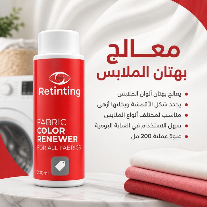 ⁦بخاخ فرد الملابس مع معالج بهتان الألوان - توفير الوقت بخصم 40%⁩ - الصورة ⁦10⁩